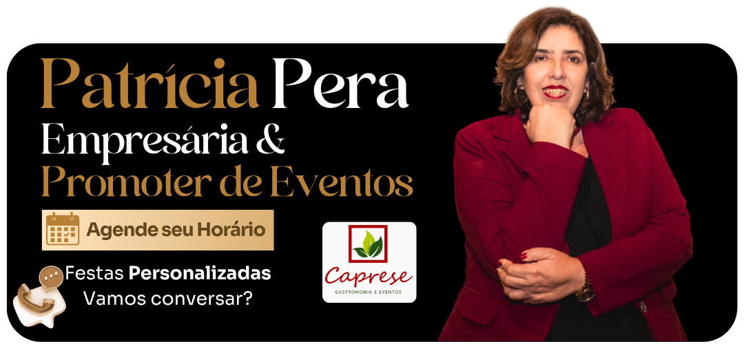 Patrícia Pera, empresária e promoter de eventos - agende seu horário